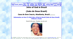 Desktop Screenshot of johnofgod-brasil.com